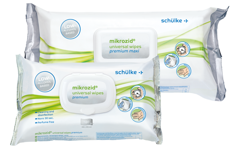 Schülke mikrozid® universal wipes Premium Softpack 100 wipes