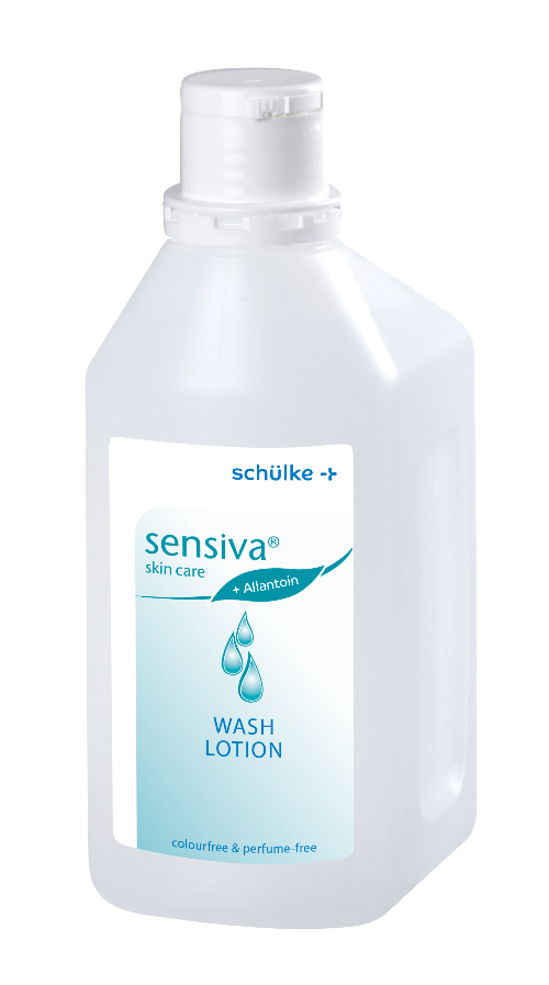 Schülke sensiva® wash lotion 1 l dispenser bottle