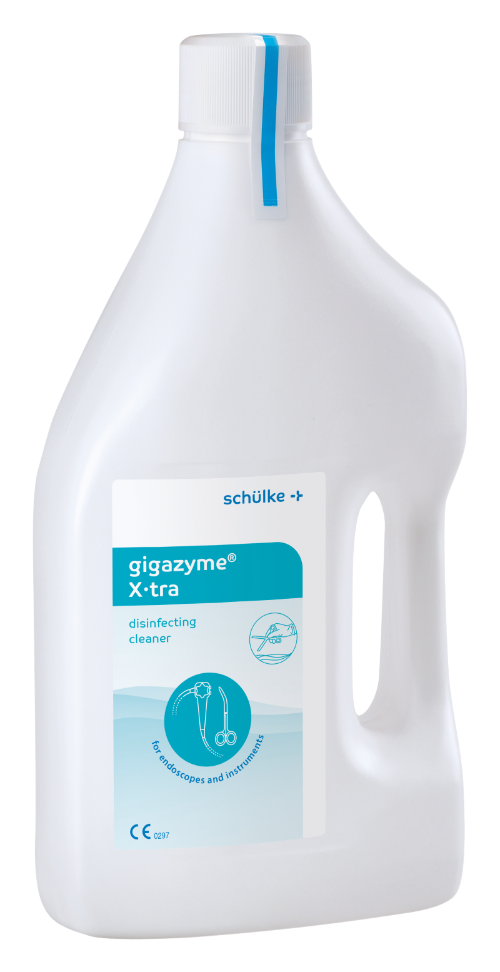 Schülke gigazyme® X·tra 2l, Multi-enzyme high-performance detergent with disinfecting effect